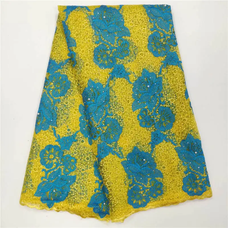 

WH!African Lace Fabric 2019 Embroidered Nigerian Laces Fabric High Quality French Tulle Lace Fabric For Women Dress ! P32009