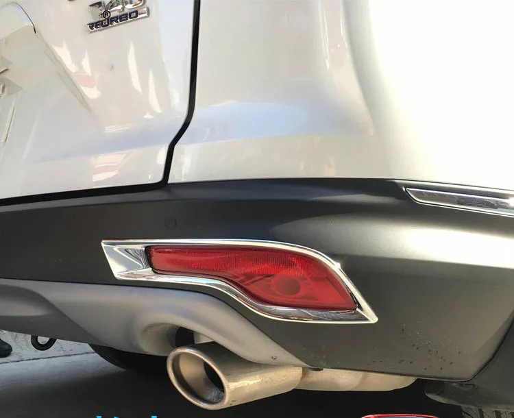 

For Honda CRV CR-V 2017 ABS Chrome RearTail Fog Light Lamp Cover Trim Car Styling Auto Accessories