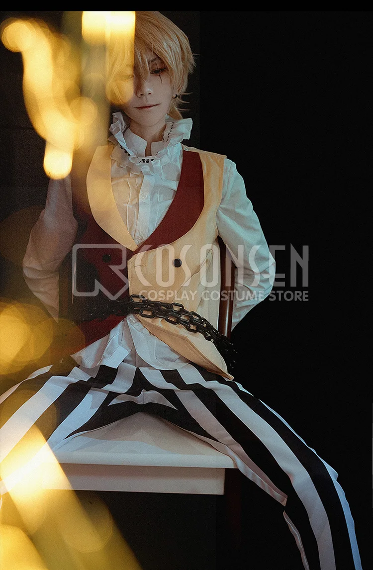 Bungo stray dogs Nikolai Gogol Cosplay costume Member of Decay of Angels COSPLAYONSEN All Size full set greek goddess costume