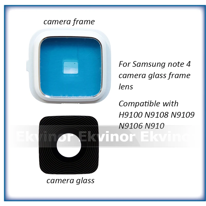 samsung note 4 camera glass frame lens