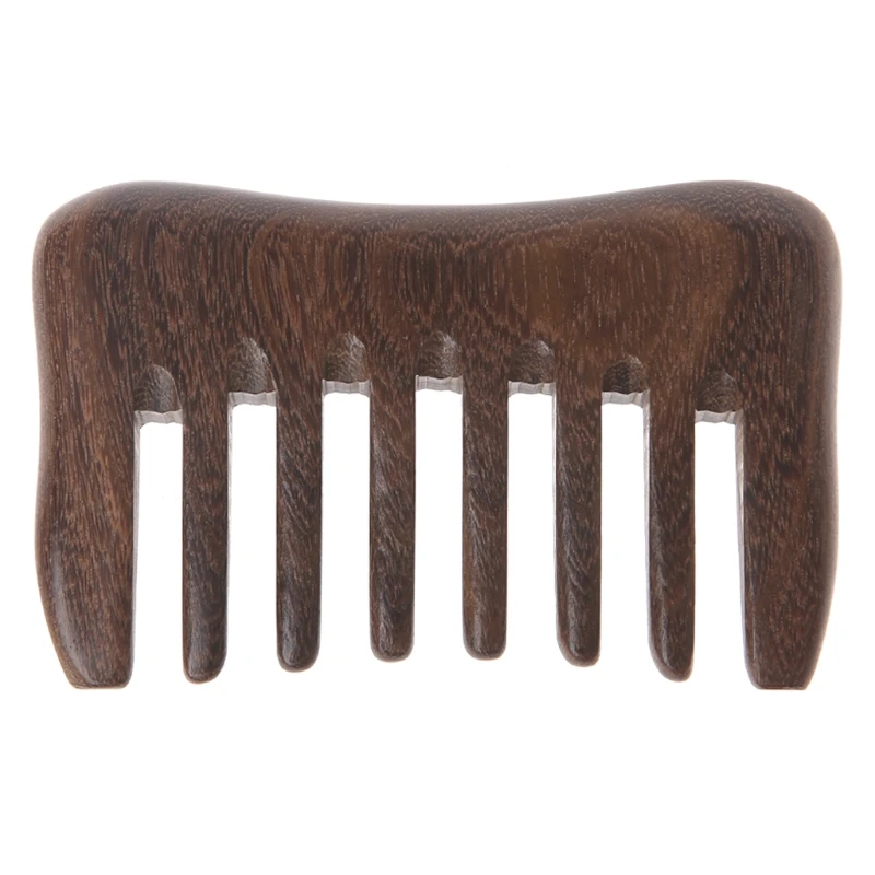 

New 1PC Natural Wide Massage Hair Comb with Tassel Hairbrush Fine Peach Wood Comb Hair brush 12.5x4.8cm 8 Colors