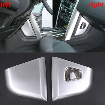 

2 Pces ABS Chrome Center Console Side Decorative Panel Trim For Land Rover Discovery Sport 2015-2017 Car Accessories