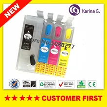 1 комплект многоразового для Epson T1271 T1274 пустой чернильный картридж для Epson WF-3520 WF-3540 WF-7010 WF-7510 WF-7520 струйный принтер