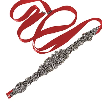 

Handmade Luxury Alloy Belt Wedding Bride Belt Girdle Dress Decoration Wedding Dress Belt