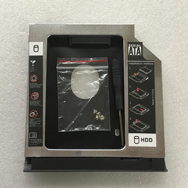 Новинка 9 5 мм 2nd SATA HDD SSD жесткий диск Caddy для Lenovo V130 V130-15IKB Скоба оптического привода