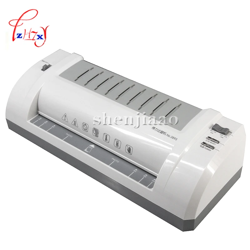 3893 Energy saving hot oca vacuum laminator A4 concise fashion mute type laminating machine / photographs machine