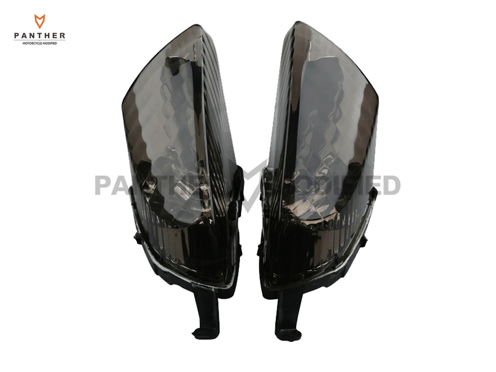 

Smoke Motorcycle Turn Signal Indicator Winker Lens Moto Turn Lighting Cover case for Honda VFR800 2002-2010 2006 2007 2008 2009