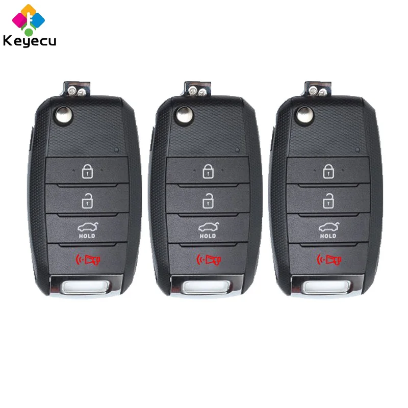 

KEYECU 3PCS/LOT Universal Remote B-Series 3+1 Button for KD900 KD900+, KEYDIY Remote for B19-4