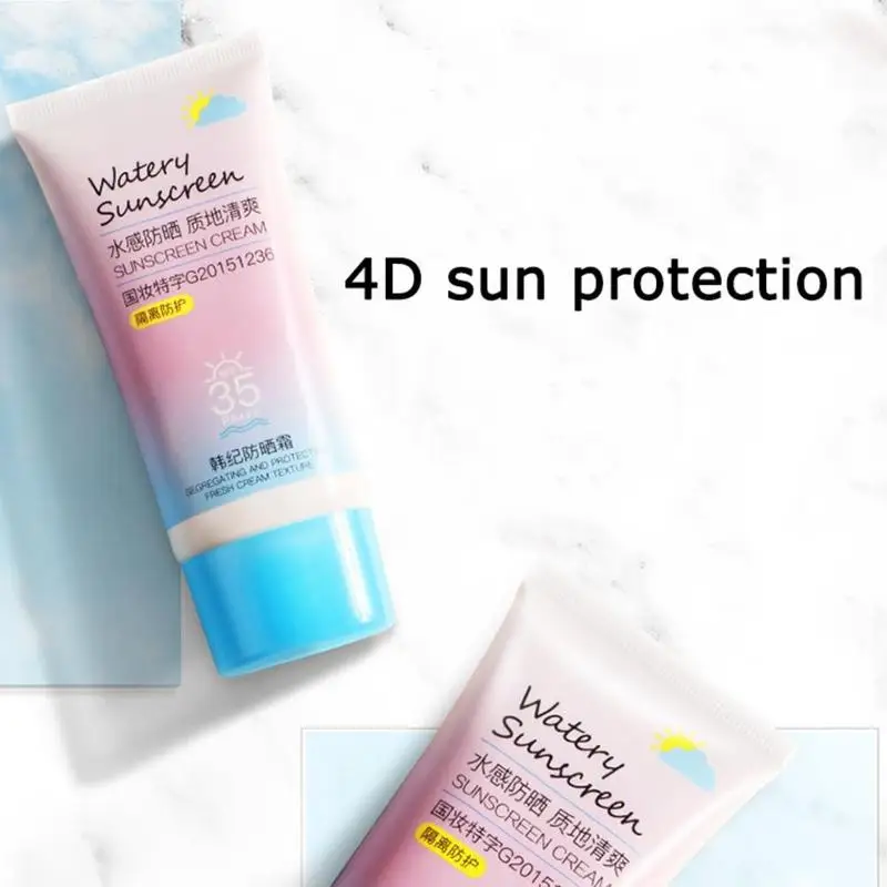 Блузка с защитой от солнца крем отбеливающий увлажняющий Spf50 Protetor Crema Солнечный солнцезащитный крем уход за лицом крем солнцезащитный крем анти-УФ изоляции 50 г