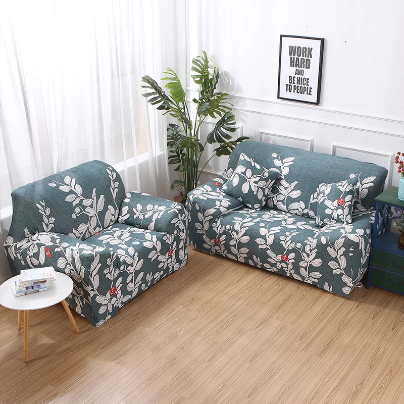 

New ethnic style stretch sofa cover large elastic comfortable sofa furniture set washable modern flower sofa cover