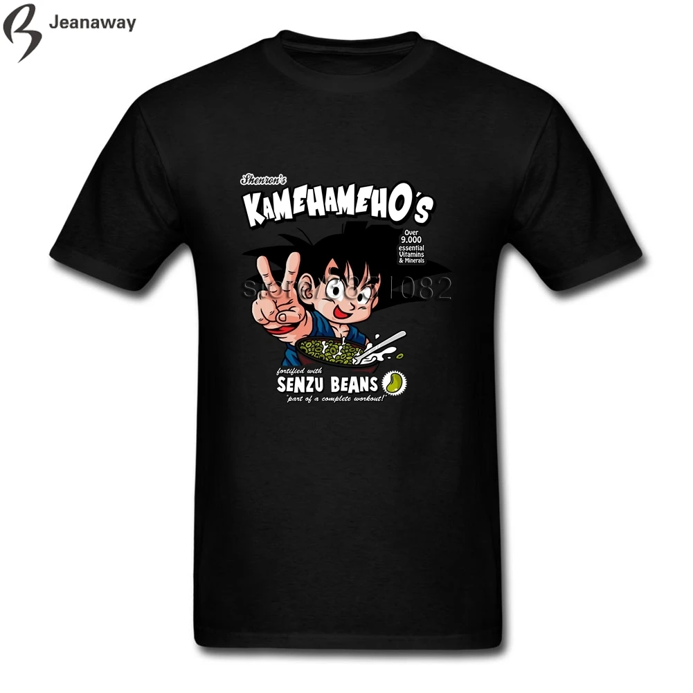 Повседневное Dragon Ball Гоку человек рубашка О-воротник короткие творческие Дизайн