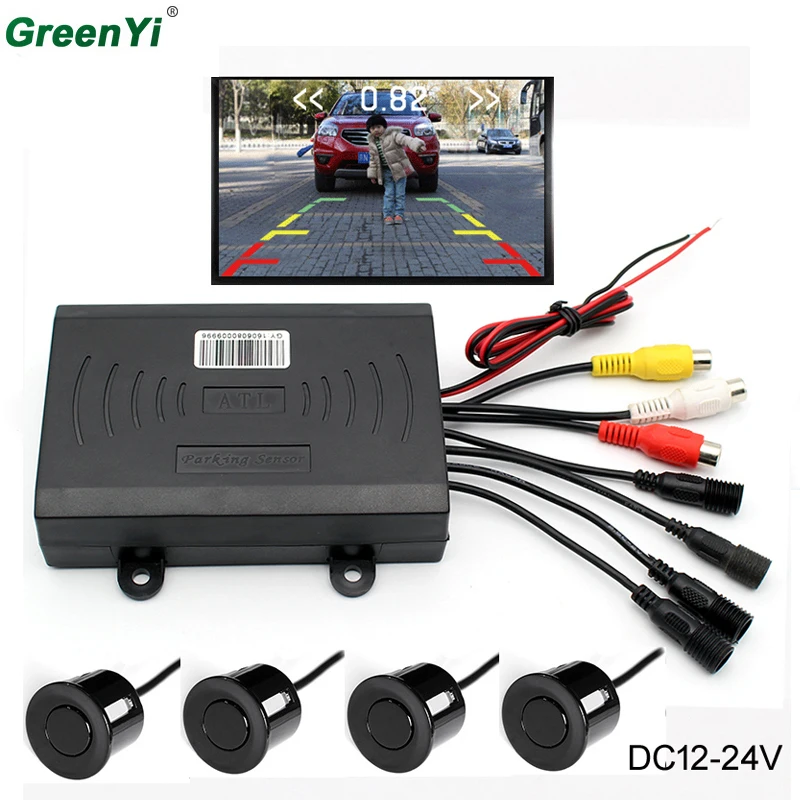 Truck Bus Vehicle Video Parking Sensor Reverse Backup Radar Alarm ...