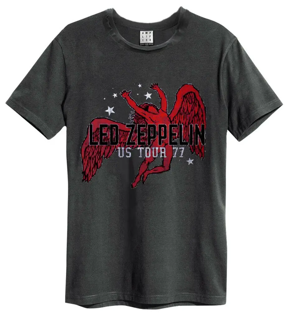 

Led Zeppelin 'US Tour Icarus' T-Shirt - Amplified Clothing - NEW & OFFICIAL!