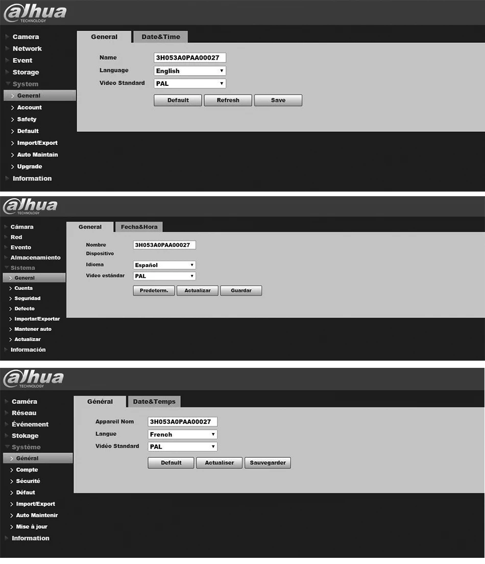 Dahua IP surveilliance система NVR комплект 4CH 4K видео рекордер NVR4104-P-4KS2& Dahua 6MP IP камера 4 шт. IPC-HDW4631C-A H.265 DVR