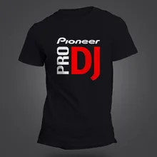 2016 Pioneer DJ Offizielle Style Pioneer T-Shirt Mode Sommer T-shirt Für Pioneer DJ PRO T-shirt Männer O-ansatz T-Shirts T-stücke