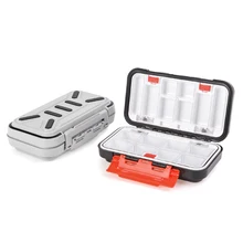 16 Отсеков, отсек для рыболовной приманки, пластиковый чехол для рыболовной приманки, двухслойный ящик для приманки, ящик для хранения рыболовных снастей