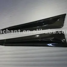 Углеродное волокно STI стиль порога подходит для Subaru Impreza WRX 9