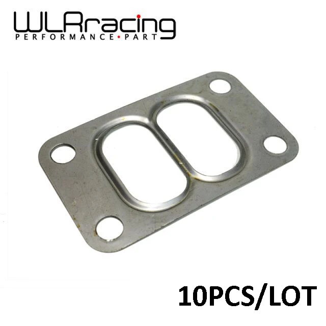WLR RACING 10 шт. (партия) T3 турбо вход турбины разделенная прокладка из нержавеющей