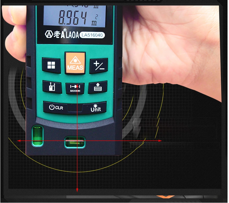 LAOA лазерный дальномер 20-100 измерители дальномер Лазерная Лента дальномер линейка диаметр рулетка