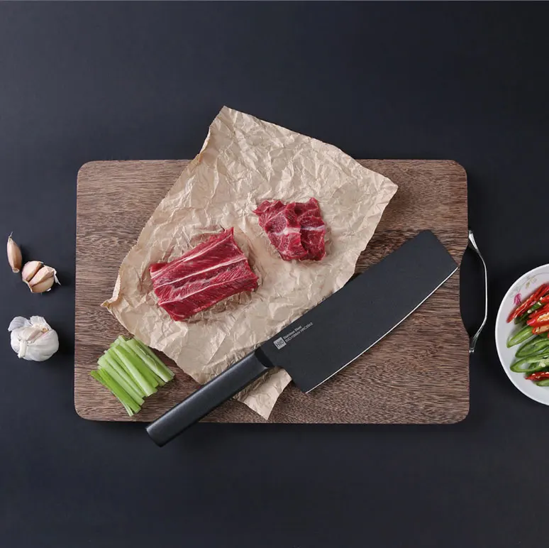 Xiaomi Mijia Cool Black Non-Stick Knife Stainless Steel Knife Set 