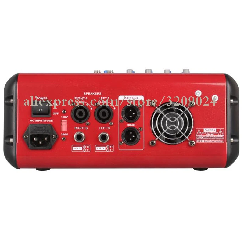 4 Channel Karaoke Studio Live Stage Mixing Console