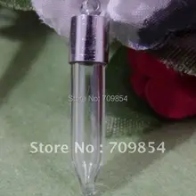 Cute5* 25 мм кончик назад флакон с рисом, желающих Стекло бутылка для кулон accessoies Подарочная коробка+ Прямые Кепки/# k40