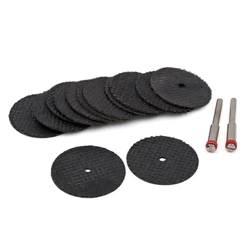 

10pcs Resin Fiber Wheel Saw Blade Cutting Disc For Steel Metal Cutting Abrasive Tools For Dremel Grinding Accessories