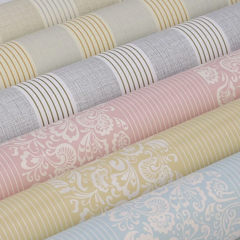 Us 218 Pianura A Righe Carta Da Parati Autoadesiva Carta Da Parati Impermeabile Ufficio Semplice E Moderno Camera Da Letto Soggiorno Tv Parete