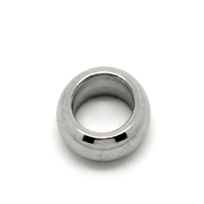 

50pcs Silver Tone Stainless Steel Closed Jump Rings 5mm(1/4")