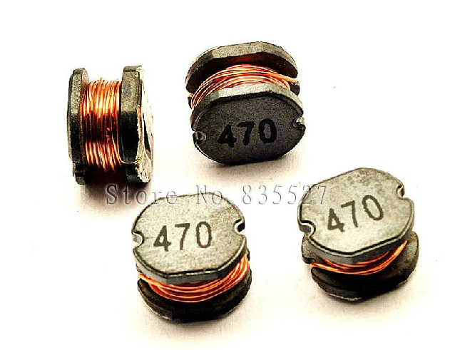 

50 шт./лот SMD Силовые индукторы CD75 47UH печать 470