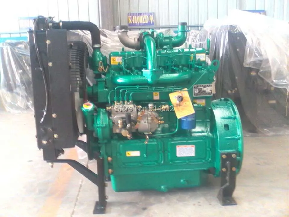 weifang K4100ZD diesel engine 41kw for diesel generator China diesel engine for sale