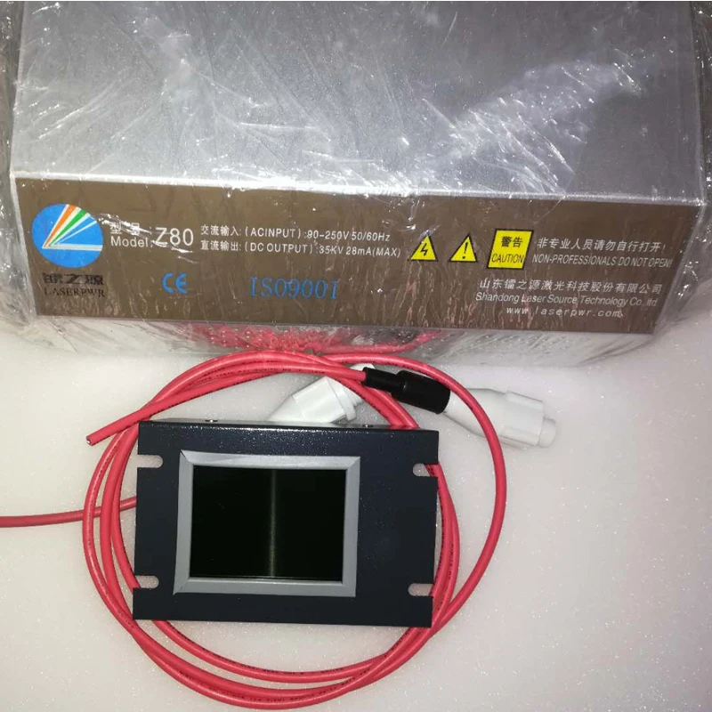 

Hot sale co2 laser power supply Z80 80W with display card for 60W and 80W co2 laser tube