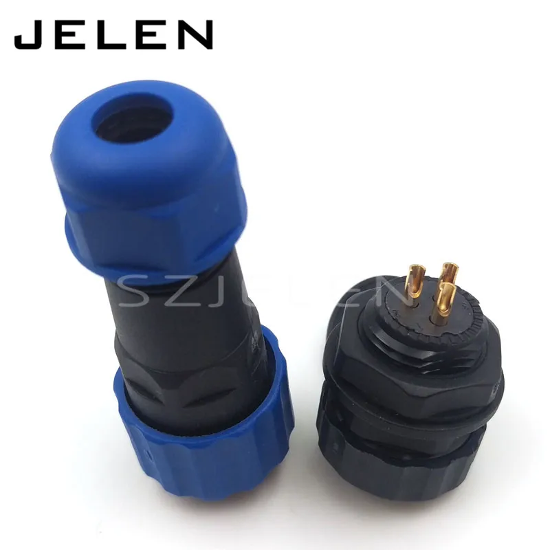 SD16 3 pin водонепроницаемый разъем питания провода кабель Разъемы автомобильные