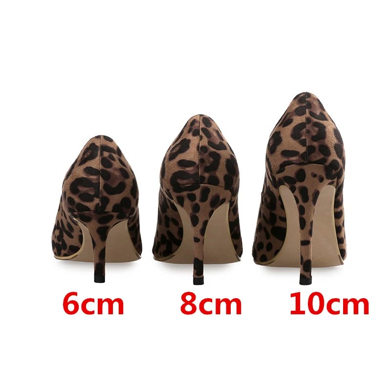 С леопардовым принтом Обувь класса люкс на Туфли под платье для женщин Пикантные