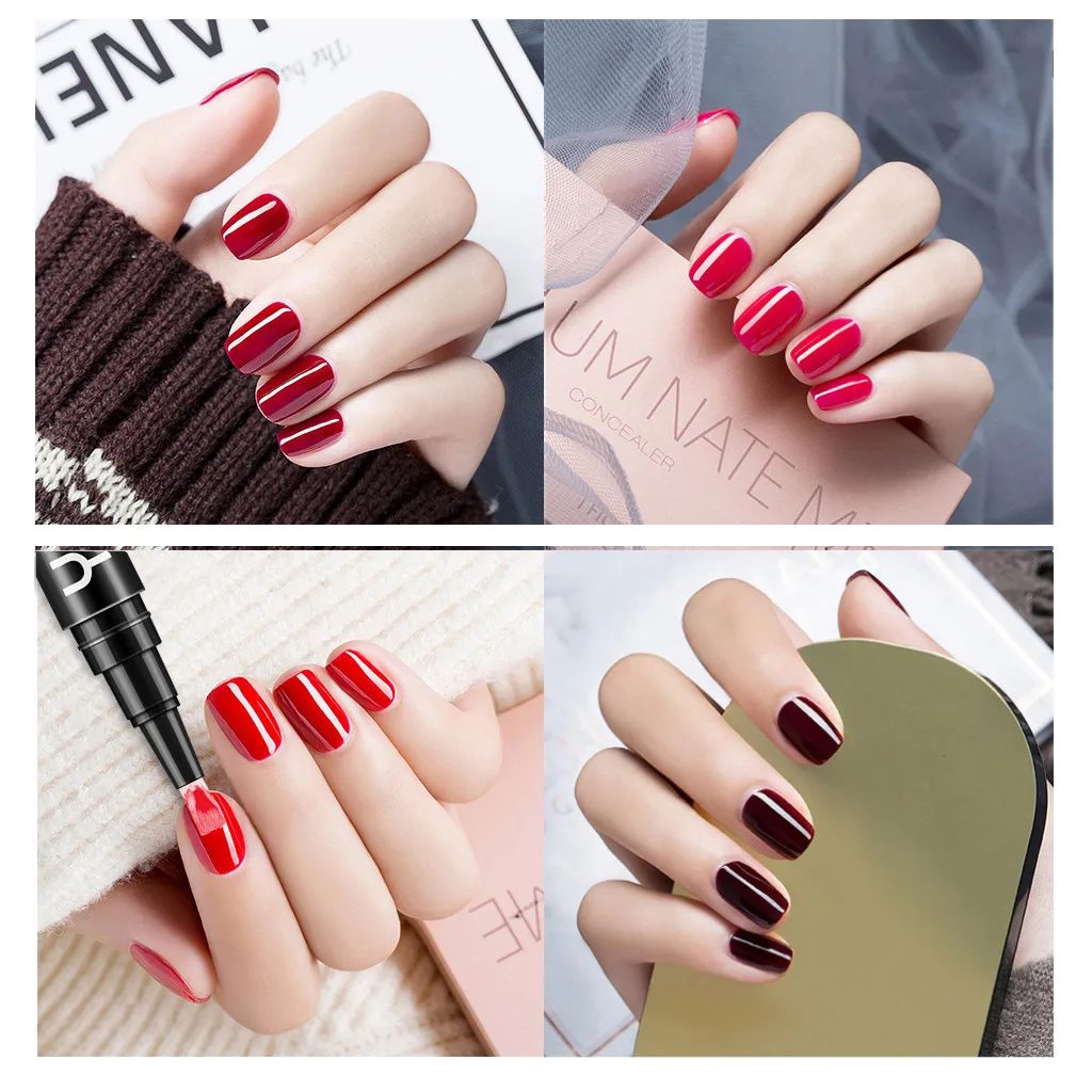 Misscheering Full Set lazy step gel nail polish pen set gel nail polish nail polish shiny nail art