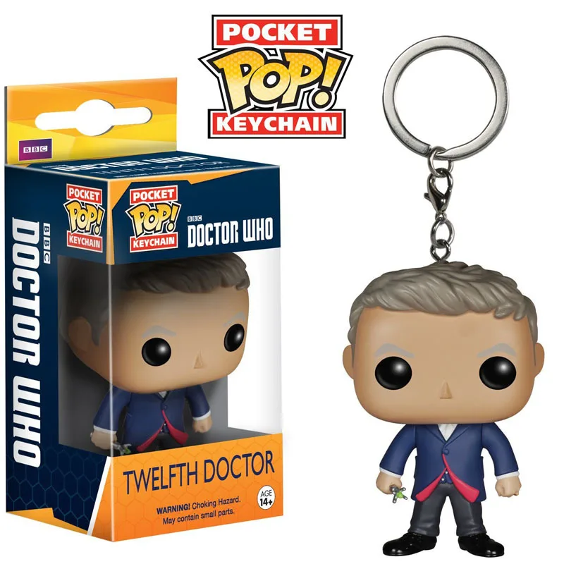 TWELFTH DOCTOR Funko поп Marvel ALDDIN VENOM История игрушек Леви Деку Чаки танос с оригинальной коробкой фигурка Модель ПВХ брелок - Цвет: TWELFTH DOCTOR
