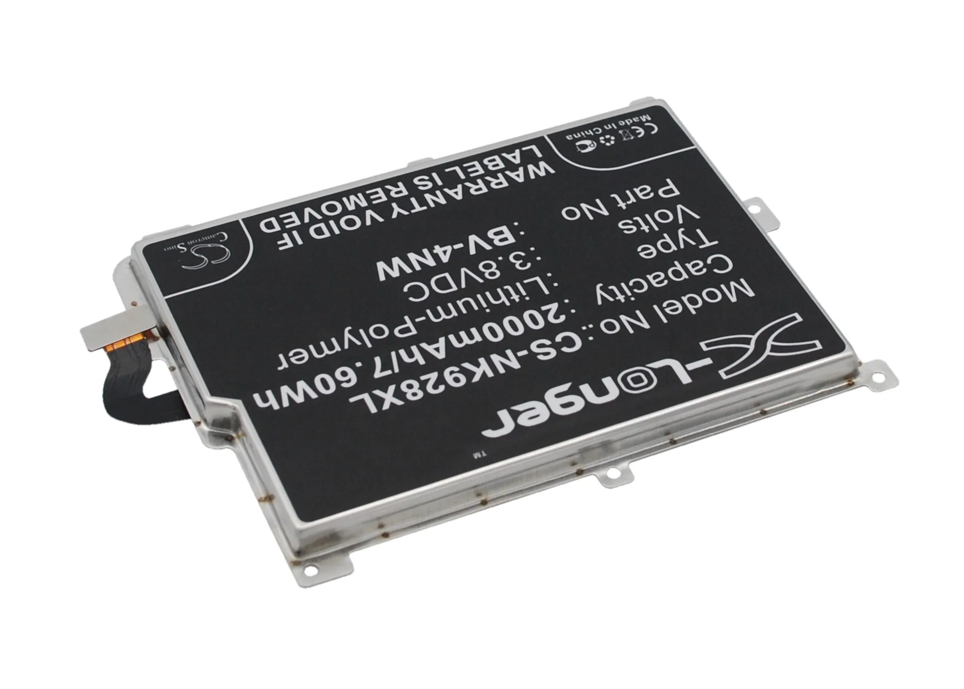 Cameron Sino 2000mAh аккумулятор BV-4NW для Nokia/microsoft Lumia 928, RM5250, RM860
