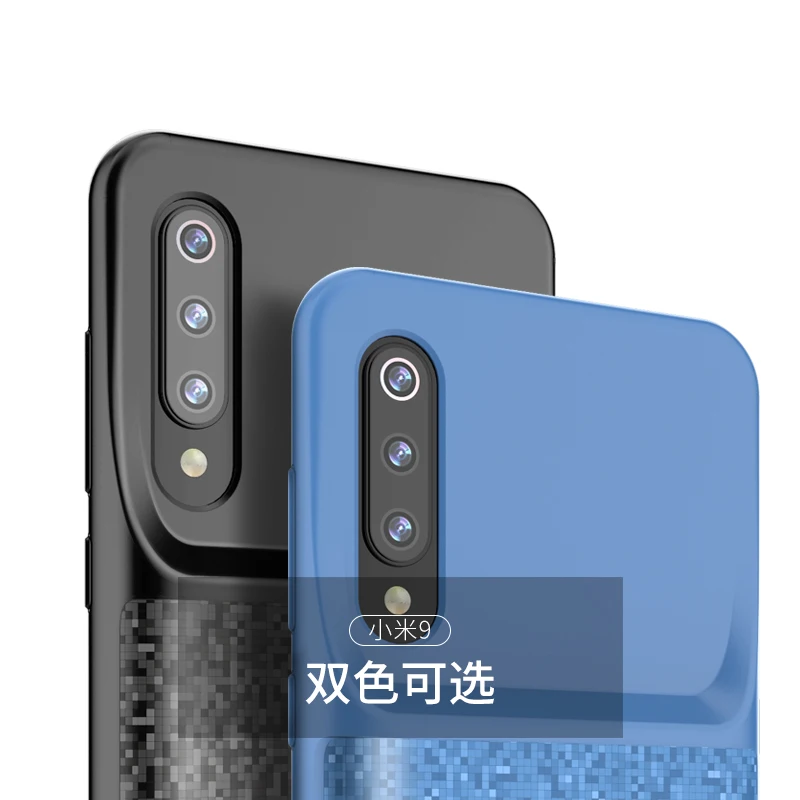 Ультратонкий внешний резервный аккумулятор для Xiaomi Mi 9 Mi8 MIX 2 SE Mi6 A2 6X 2S Mi9 с мягкой