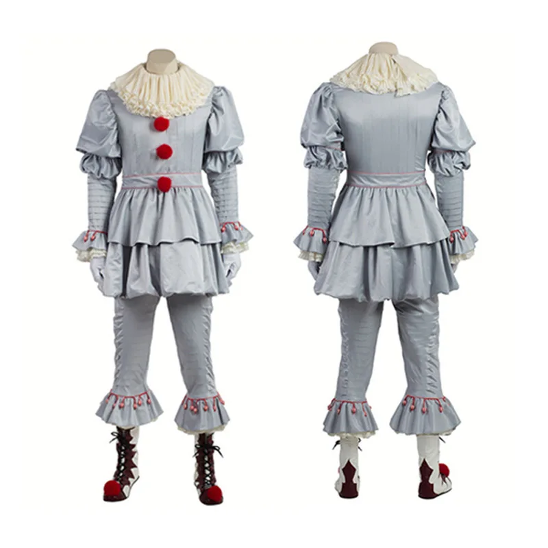 Костюм для косплея Стивена Кинга It Pennywise костюм клоуна взрослых мужчин и женщин