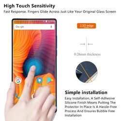 На Алиэкспресс купить стекло для смартфона 2pcs screen protector for vernee mix 2 tempered glasses for vernee active screen protector for thor e screen guard glass
