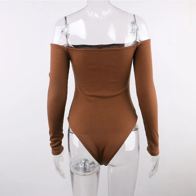 off shoulder bodysuit women13