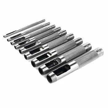 

leather belt puncher belt punching tool hole puncher for piercing eyelet work punch hole tool set 5pcs / 9pcs combo