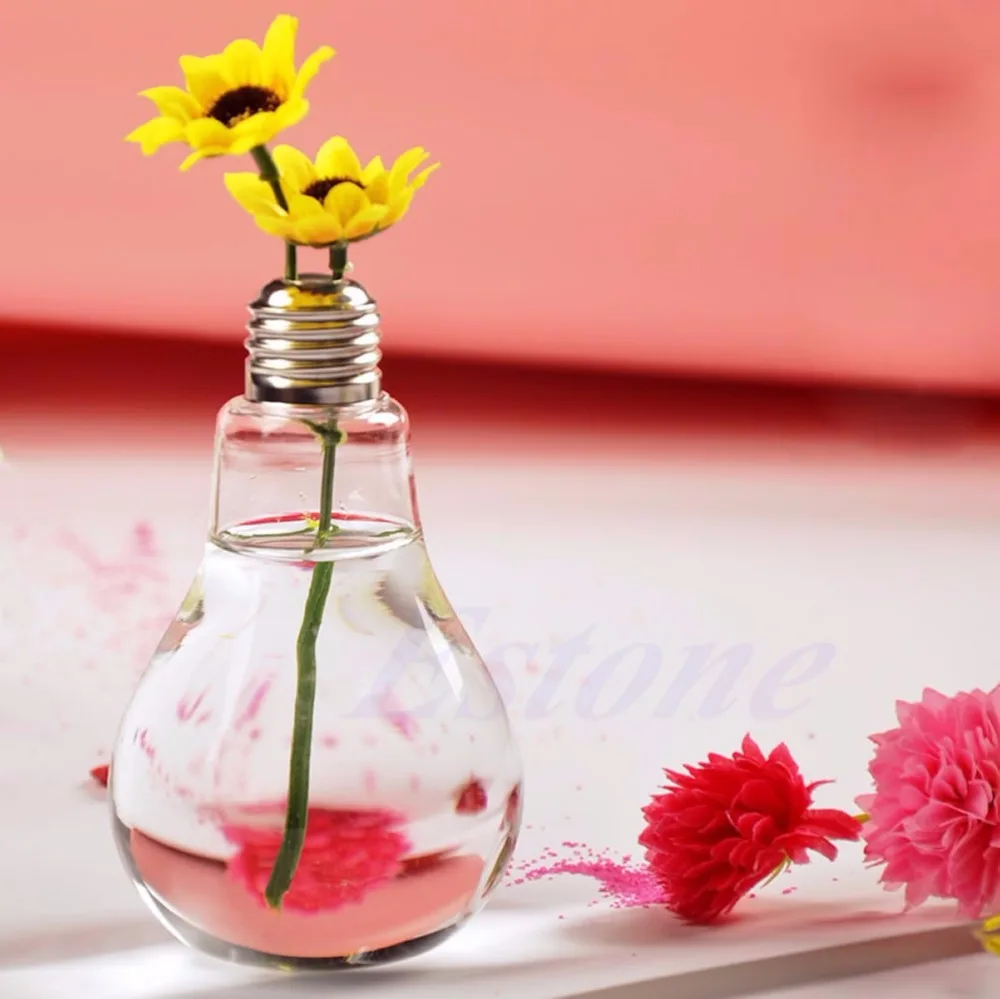 Подвесной светильник, стеклянная ваза для цветов, горшок, гидропонный контейнер, для дома, свадьбы, Decor-P101