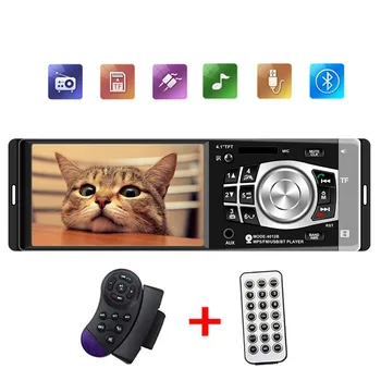 

Autoradio 4012B 1 One Din MP3 Player Car Radio USB AUX FM Station Bluetooth Rear view Camera Remote Control hands free