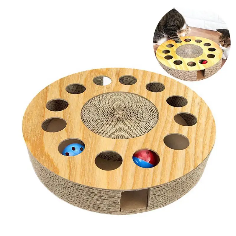 Cat Kitten Scratch Board Soft Bed Mat Claws Care Corrugated Scratcher Cat Training Toy Scratch Interactive Cat Scratching Pad