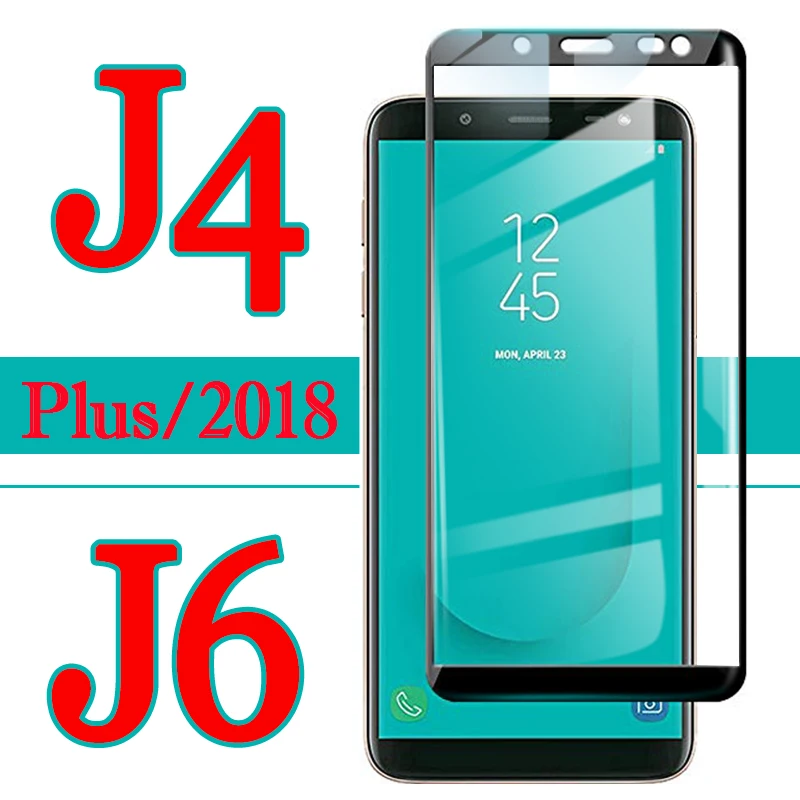 J6 2018 Стекло для samsung J4 J 6 4 Plus Экран протектор на Galaxy 6J 4J J6Plus J4Plus защитный SAM