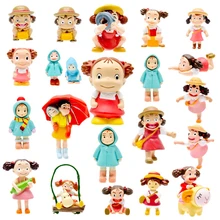 21 Style Miyazaki Anime My Neighbor Totoro Mei May Figures Resin Action Figure Toys Collection Model Kids Toy for Garden Decor