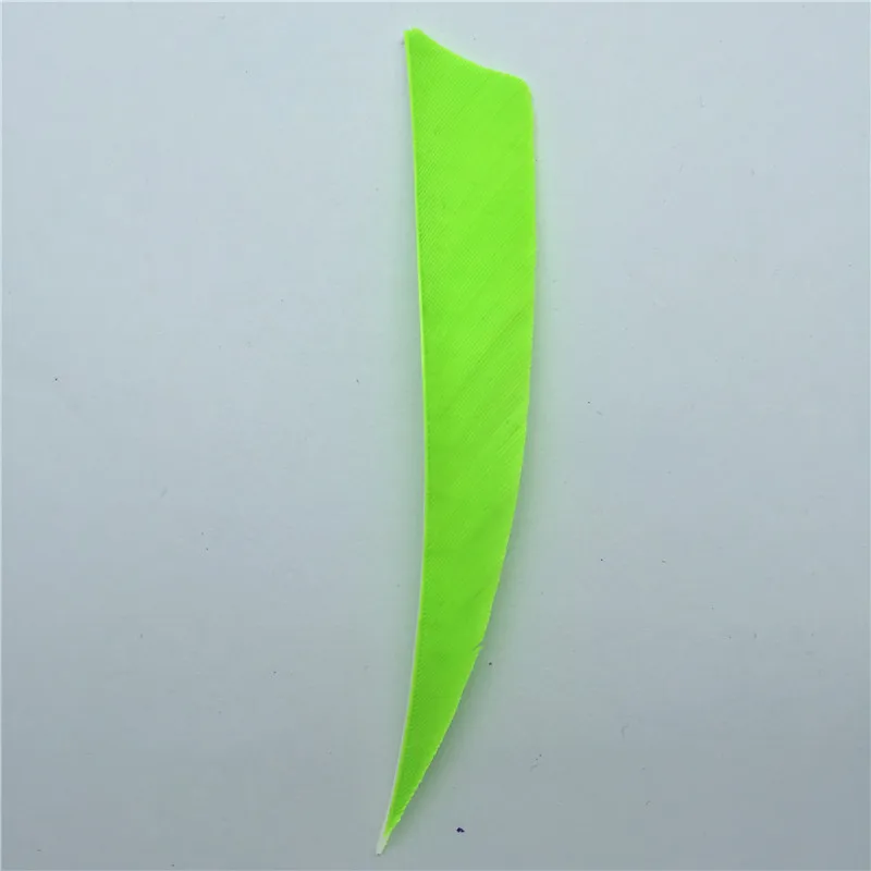 Tiro com Arco Flecha de Penas de Peru Flecha de Caça Taça Shield Fletches Pena Acessórios-4 Polegada Schield Fletchings 100pcs 4 13 Cheap Arco e flecha