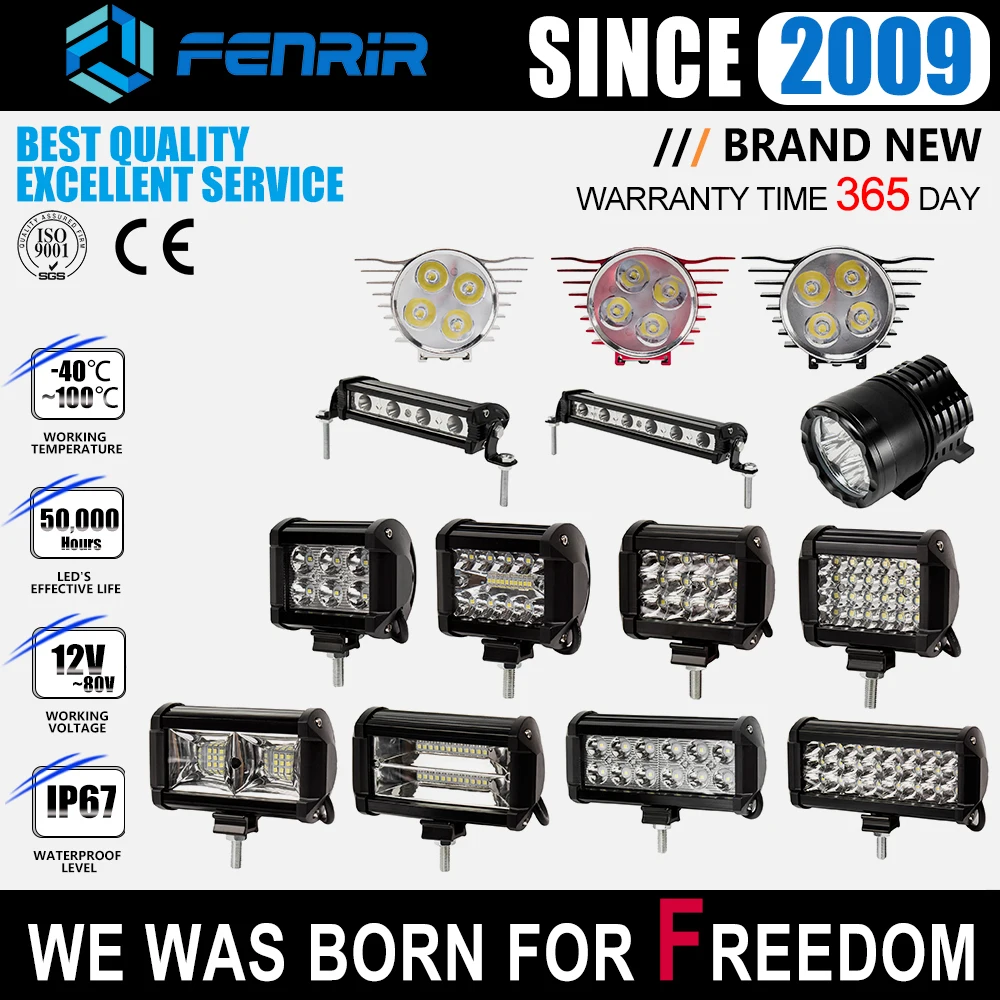

led work light bar for TRIUMPH Velocette Commander OK-Supreme Palmelli Panther Rickman ROYAL ENFIELD Rudge Sprite Spryt Sunbeam