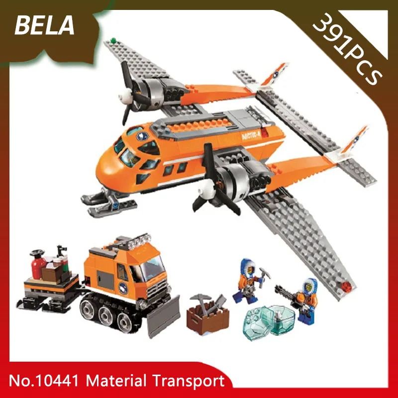 Kopen Bela 10441 391 stks Stad Serie Materiaal Transportvliegtuigen Bouwstenen Set Bricks Educatief Speelgoed Kids Verjaardagscadeautjes 60064
